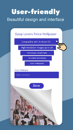 Kpop Lovers Twice Wallpaper Screenshot 3
