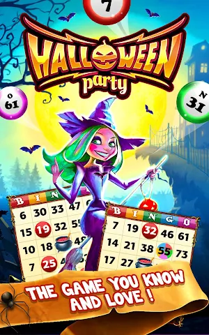 Halloween Bingo - Free Bingo Games Screenshot 0