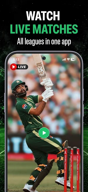 Live Cricket TV HD Screenshot 1