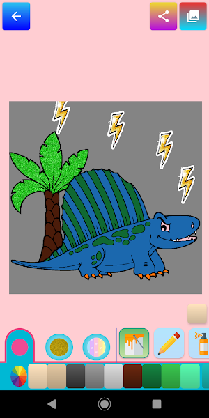 Dinosaur Coloring for Kids Screenshot 3