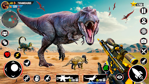 Wild Dino Hunting Gun Games 3D Screenshot 2