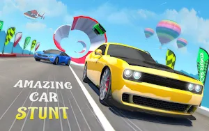 GT Car Stunt Games : Crazy Car Screenshot 1