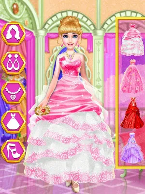 Dress Up Girls Game : Stylist - Fashion Salon Screenshot 3