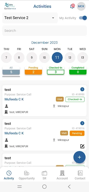 Gen Service Screenshot 1