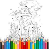 Architecture Coloring Book