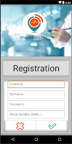 medWatch Screenshot 1