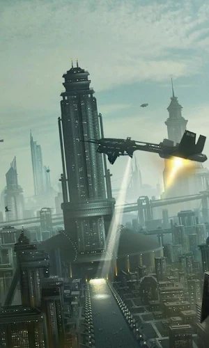 Space Colony Wallpaper Screenshot 2