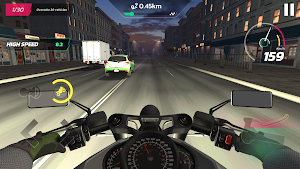 Bike Racing Pro: City Traffic Screenshot 1