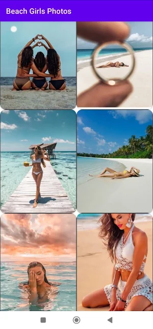 Beach Girls Photos Screenshot 0