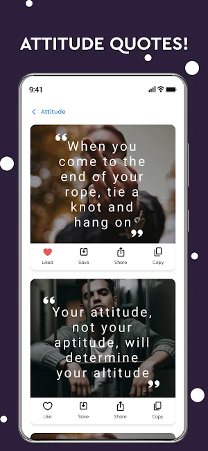 Daily Quotes & Statuses Screenshot 3