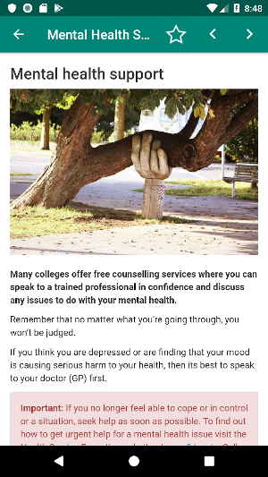 Student Health Matters (ISHA) Screenshot 3