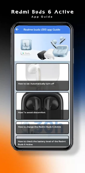 Redmi Buds 6 Active App Guide Screenshot 0