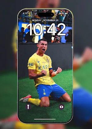 Soccer Ronaldo wallpaper CR7 Screenshot 0