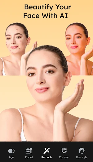 AI Face Editor - Age HairStyle Screenshot 3