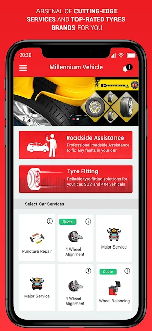 Millennium Vehicle Services Screenshot 0