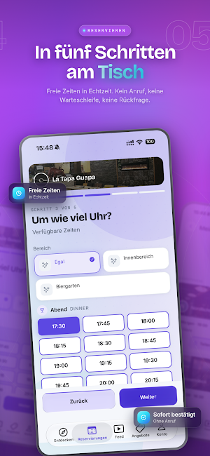 Onboard – Restaurants & Tische Screenshot 0