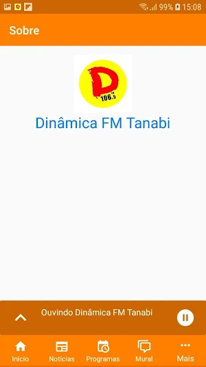Rádio Dinâmica 106,5 FM Tanabi Screenshot 3