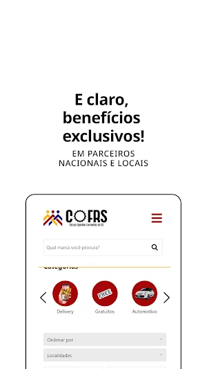 Clube COFRS Screenshot 3