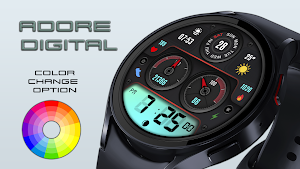 Adore Digital Watch Face Screenshot 1