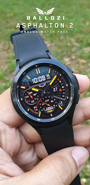 BALLOZI ASPHALTON 2 Watch Face Screenshot 2