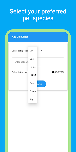 Animal: Pet Age Calculator Screenshot 0