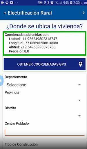 +Electrificación Rural Screenshot 3