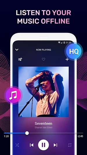 Music Player - MP3 & Radio Screenshot 0