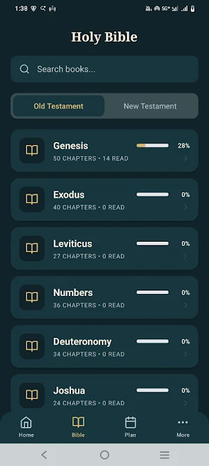 Bible in Basic English: BBE Screenshot 1