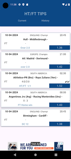 Heda Sports Tips Screenshot 2