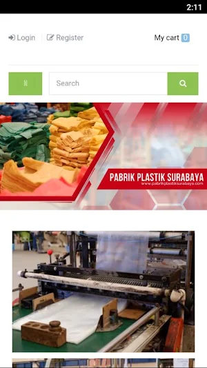 Pabrik KantongPlastik Surabaya Screenshot 0