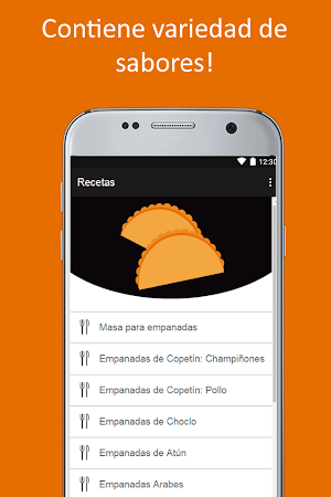 🍴 Recetas de Empanadas Gratis Screenshot 1