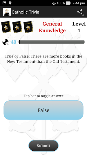 Catholic Bible Trivia Screenshot 3