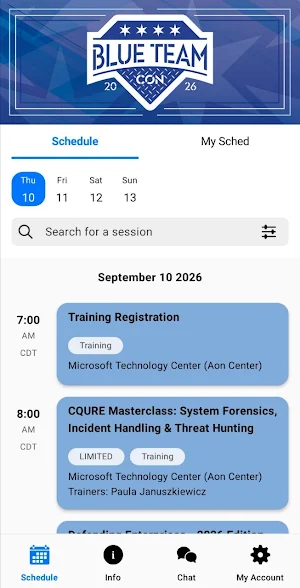 Blue Team Con 2026 Screenshot 0