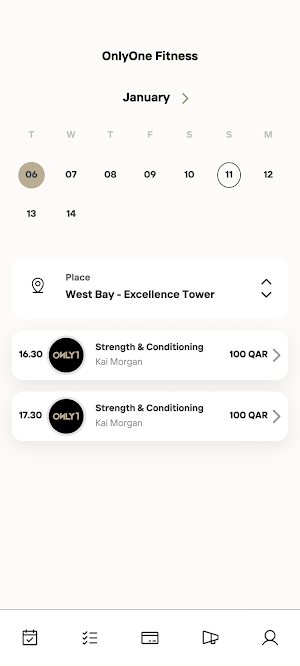 Only1 Fitness Screenshot 2