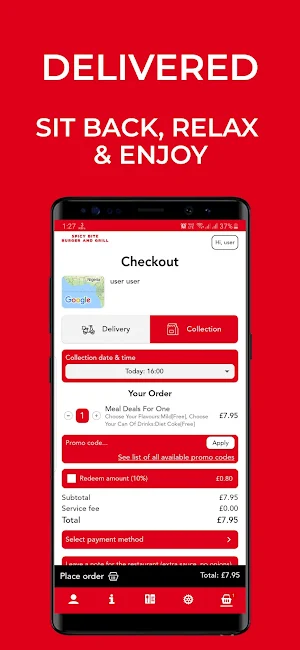 Spicy bite Burger and Grill Screenshot 2