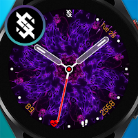 BFF7- Animation Neon Peacock