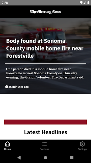 The Mercury News Screenshot 0