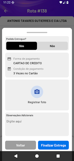 PowerGO | Entrega Screenshot 2