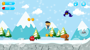 Super Ninja Jungle Adventure:N Screenshot 1