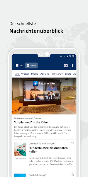 tagesschau - Aktuelle Nachrichten Screenshot 2