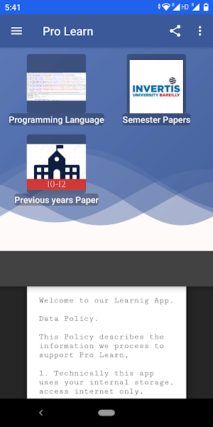 Pro Learn Screenshot 0
