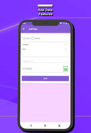 Online Store Cash Book Screenshot 1