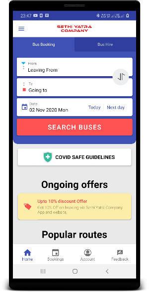 Sethi Yatra Company Screenshot 1