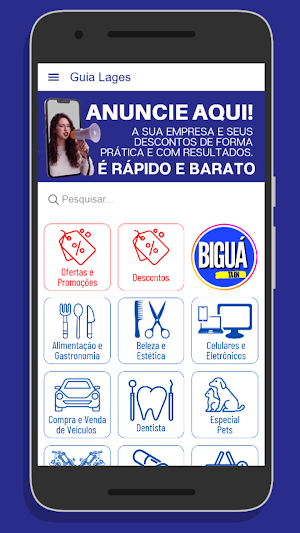 Guia Lages Screenshot 1