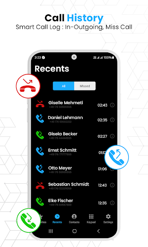 Phone Call Screen : Call Flash Screenshot 0