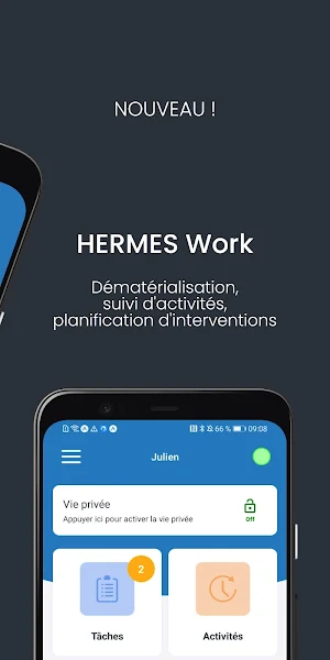 HERMES Work Screenshot 1