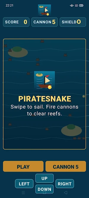 PirateSnake Screenshot 2
