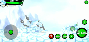 Super Boy Ultimate Alien Diamond Ice power freeze Screenshot 0