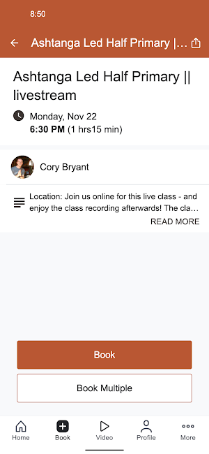 Flow Yoga Center Screenshot 2