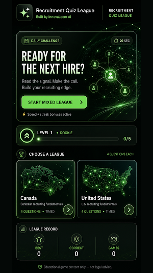 Recruitment Quiz League Screenshot 3